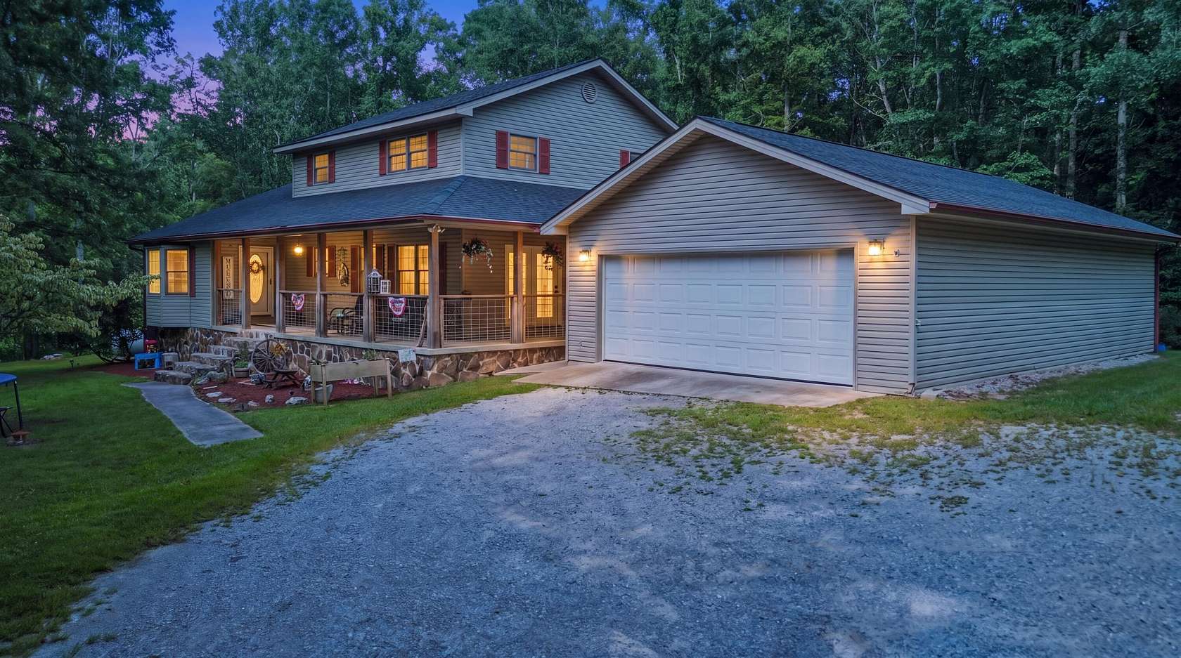 8.73 Acres of Land with Home for Sale in Whitley City, Kentucky