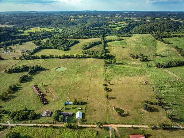 130 Acres of Recreational & Residential Land for Sale in Huntsville, Arkansas