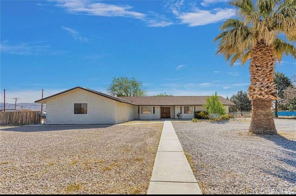 1.58 Acres of Land with Home for Sale in Apple Valley, California
