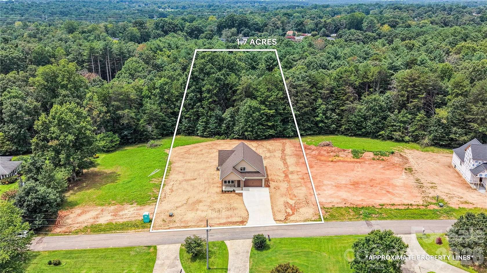 1.7 Acres of Land with Home for Sale in Hudson, North Carolina