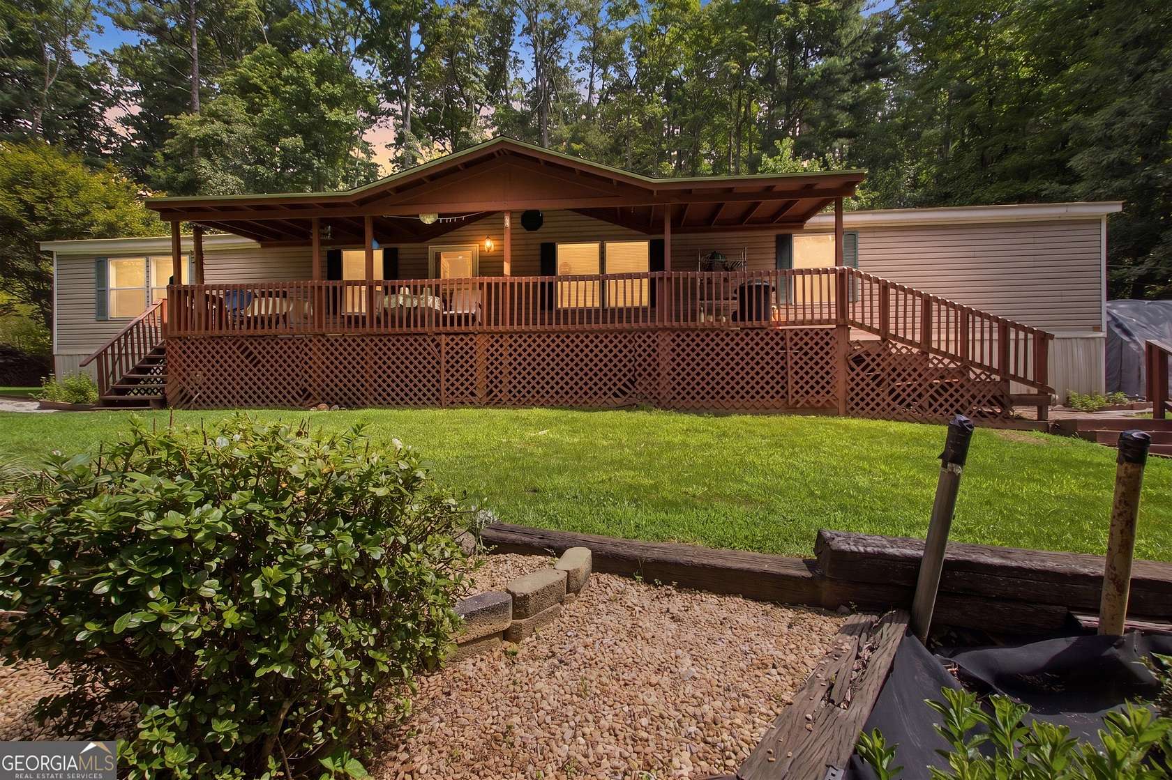 3.7 Acres of Land with Home for Sale in Clayton, Georgia