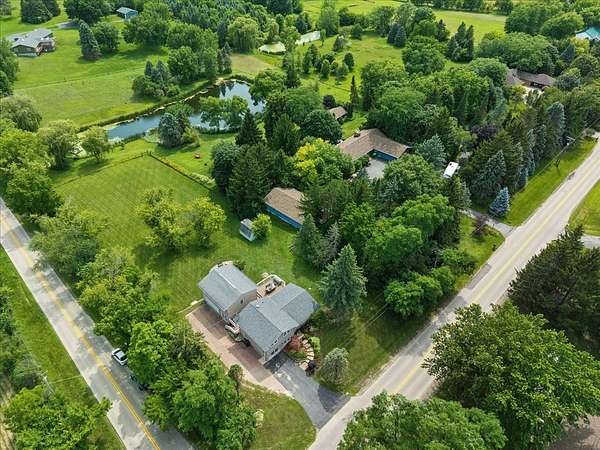 1.5 Acres of Land with Home for Sale in Woodstock, Illinois