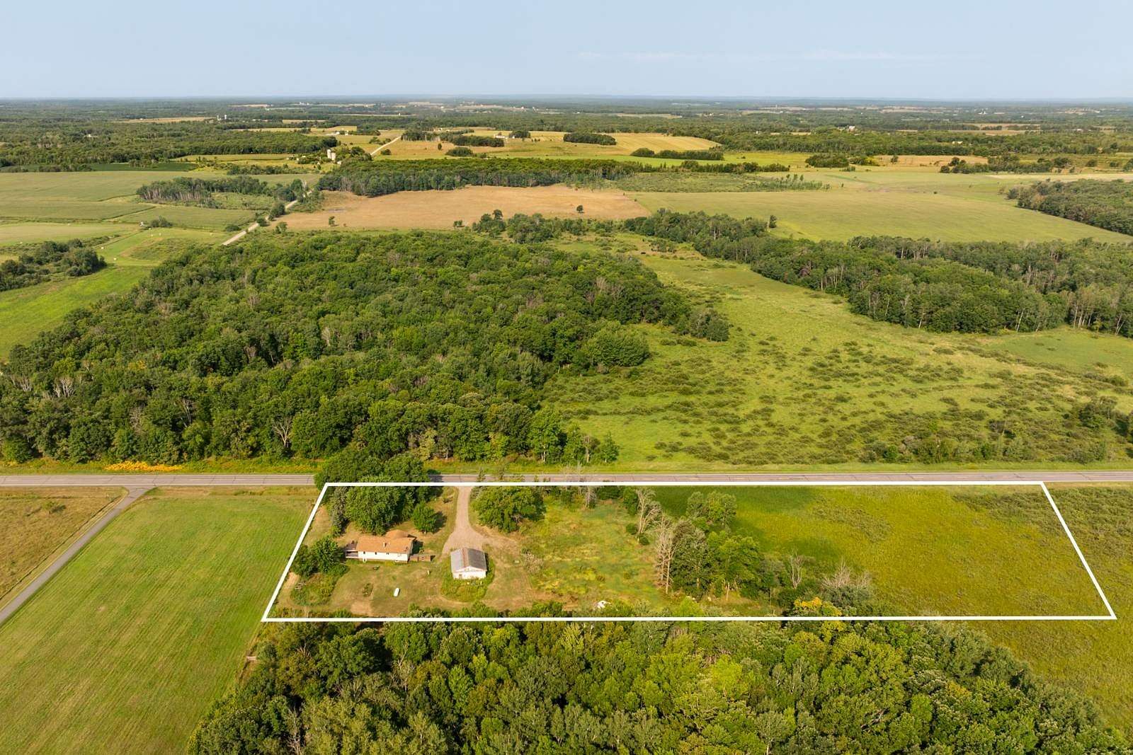 5.8 Acres of Land with Home for Sale in Brainerd, Minnesota