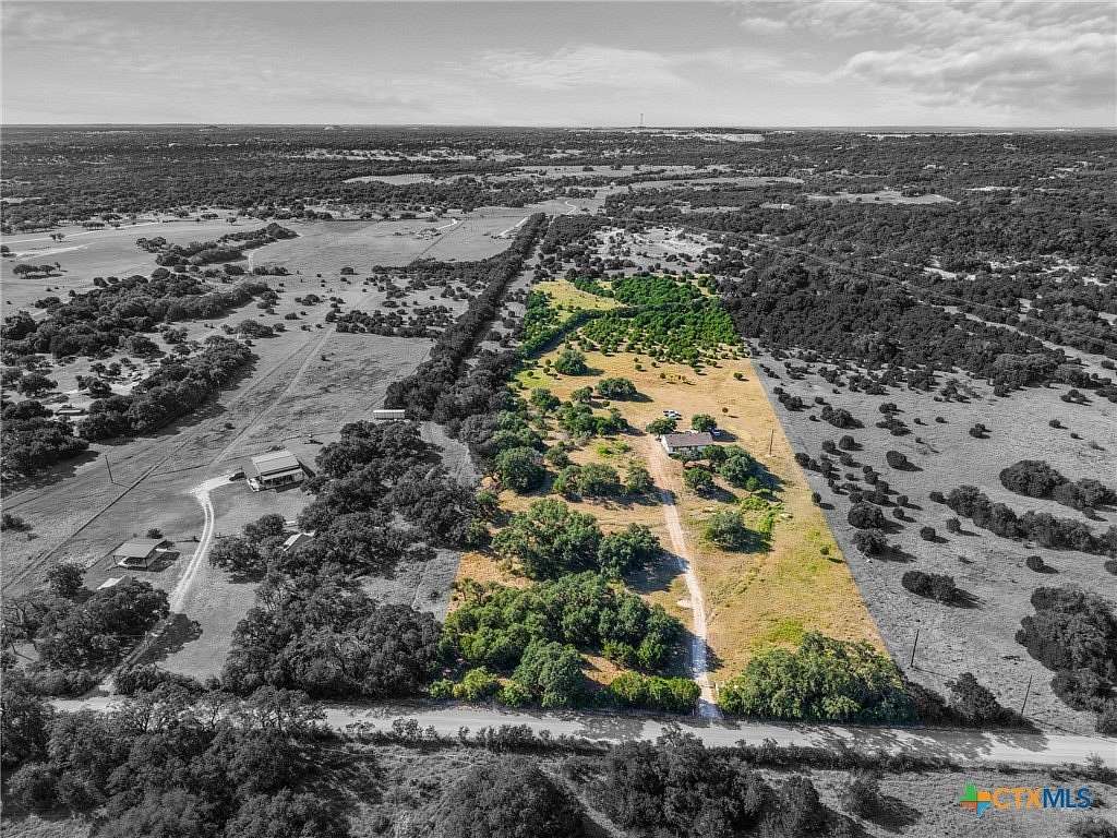 11.5 Acres of Land with Home for Sale in Killeen, Texas