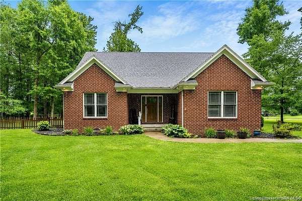 2.39 Acres of Land with Home for Sale in Scottsburg, Indiana
