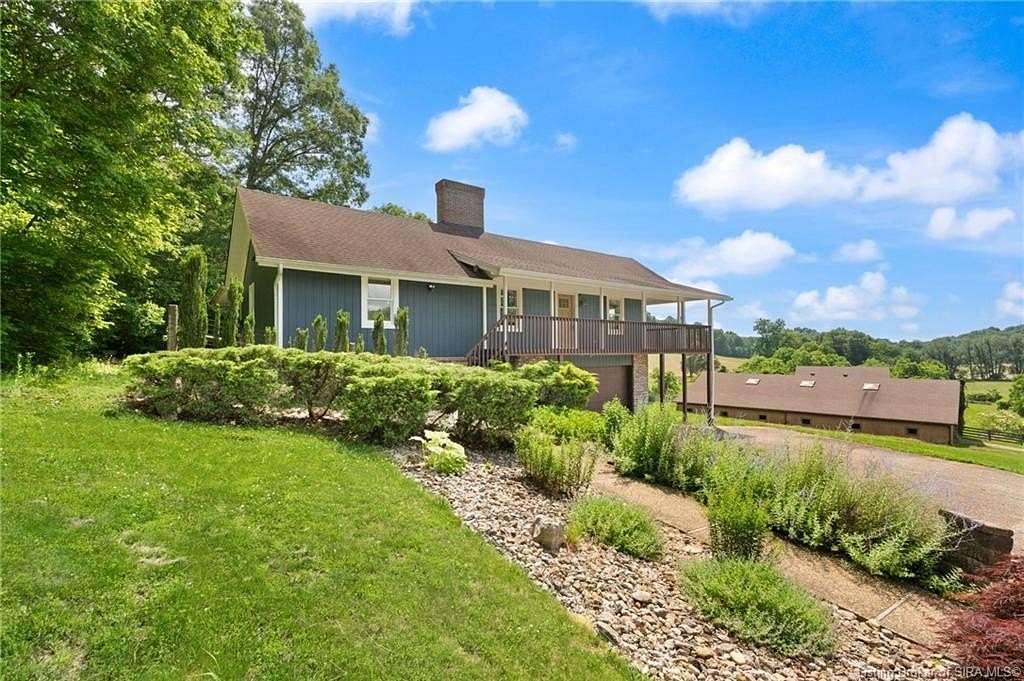 40.3 Acres of Land with Home for Sale in Depauw, Indiana