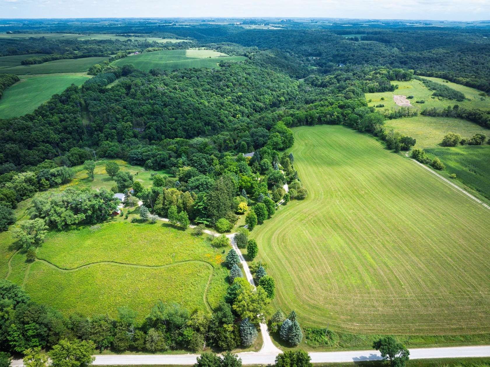 40.6 Acres of Land with Home for Sale in Lanesboro, Minnesota
