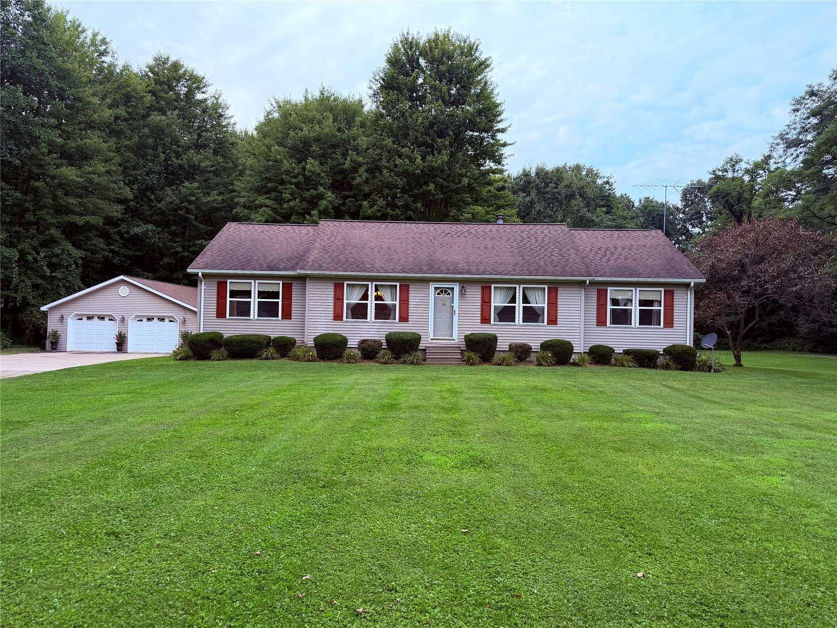 1.69 Acres of Land with Home for Sale in Girard, Pennsylvania