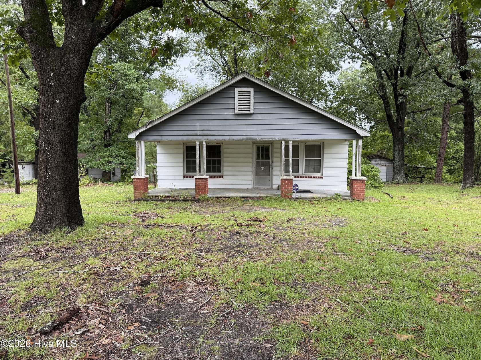 10.3 Acres of Recreational Land with Home for Sale in Carthage, North Carolina