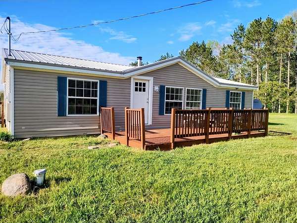 10 Acres of Land with Home for Sale in Farwell, Michigan