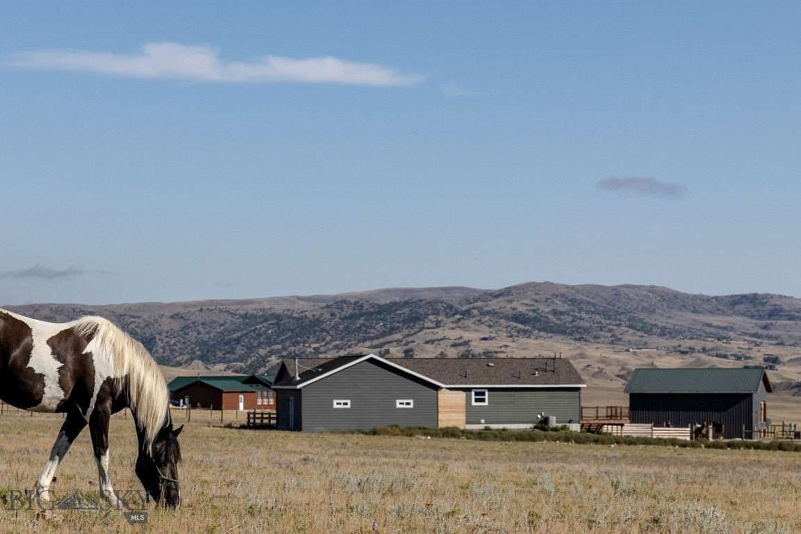 10 Acres of Land with Home for Sale in Livingston, Montana