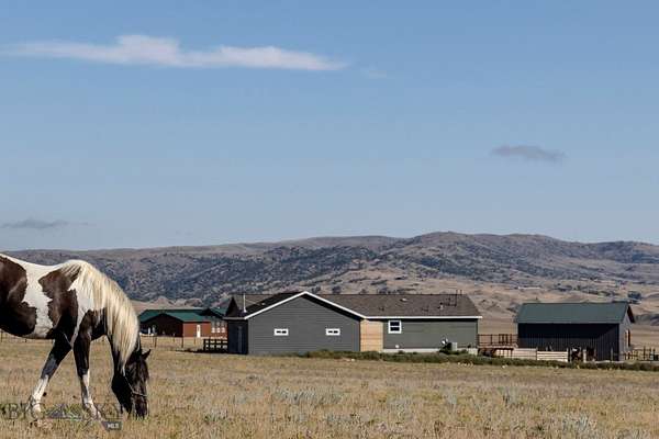 10 Acres of Land with Home for Sale in Livingston, Montana