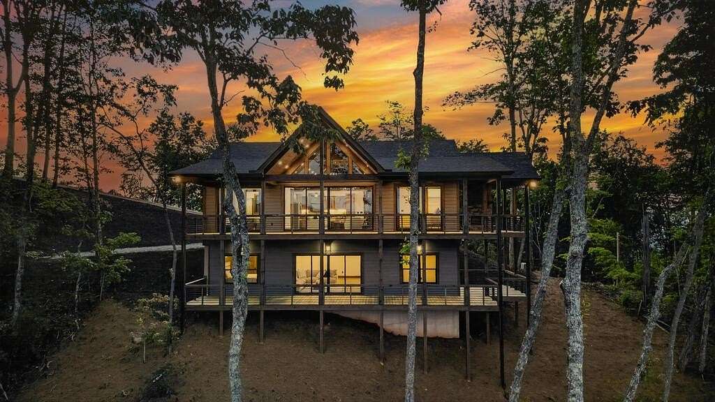 3.3 Acres of Land with Home for Sale in Blue Ridge, Georgia
