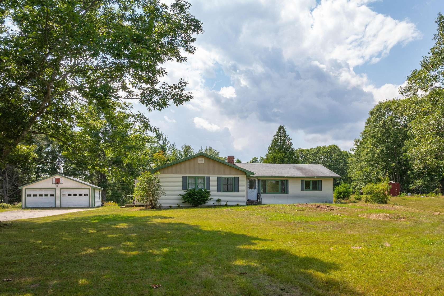 23.5 Acres of Recreational Land with Home for Sale in Blue Hill, Maine