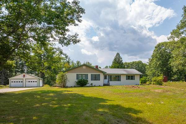 23.5 Acres of Recreational Land with Home for Sale in Blue Hill, Maine
