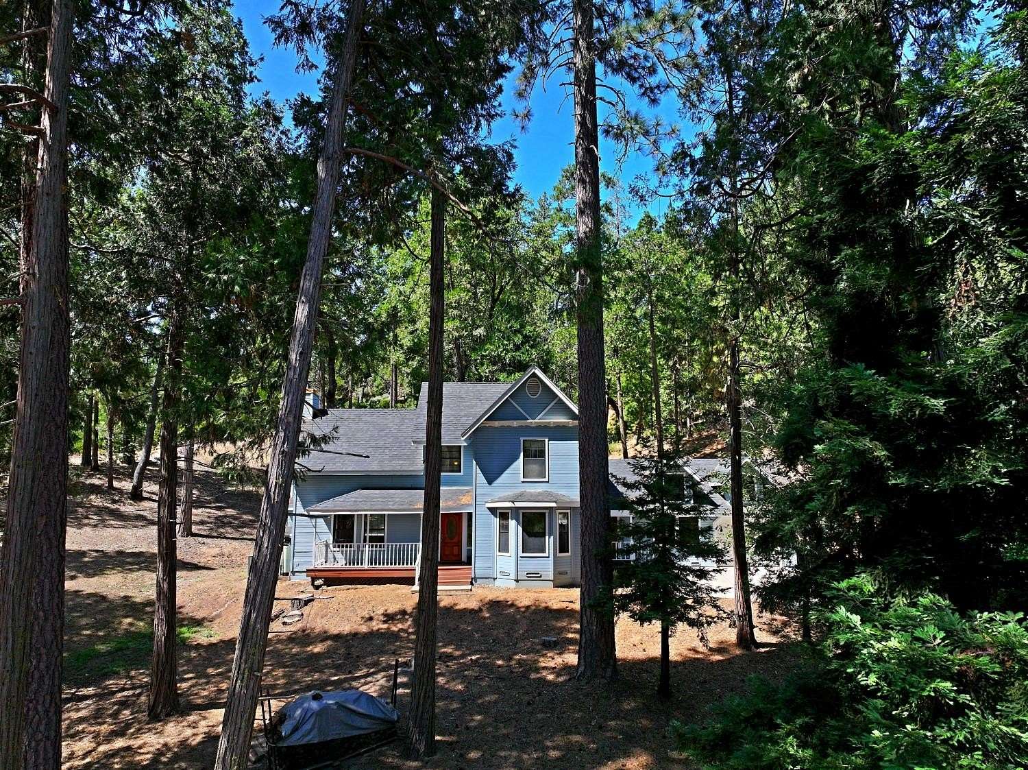 3 Acres of Land with Home for Sale in North Fork, California