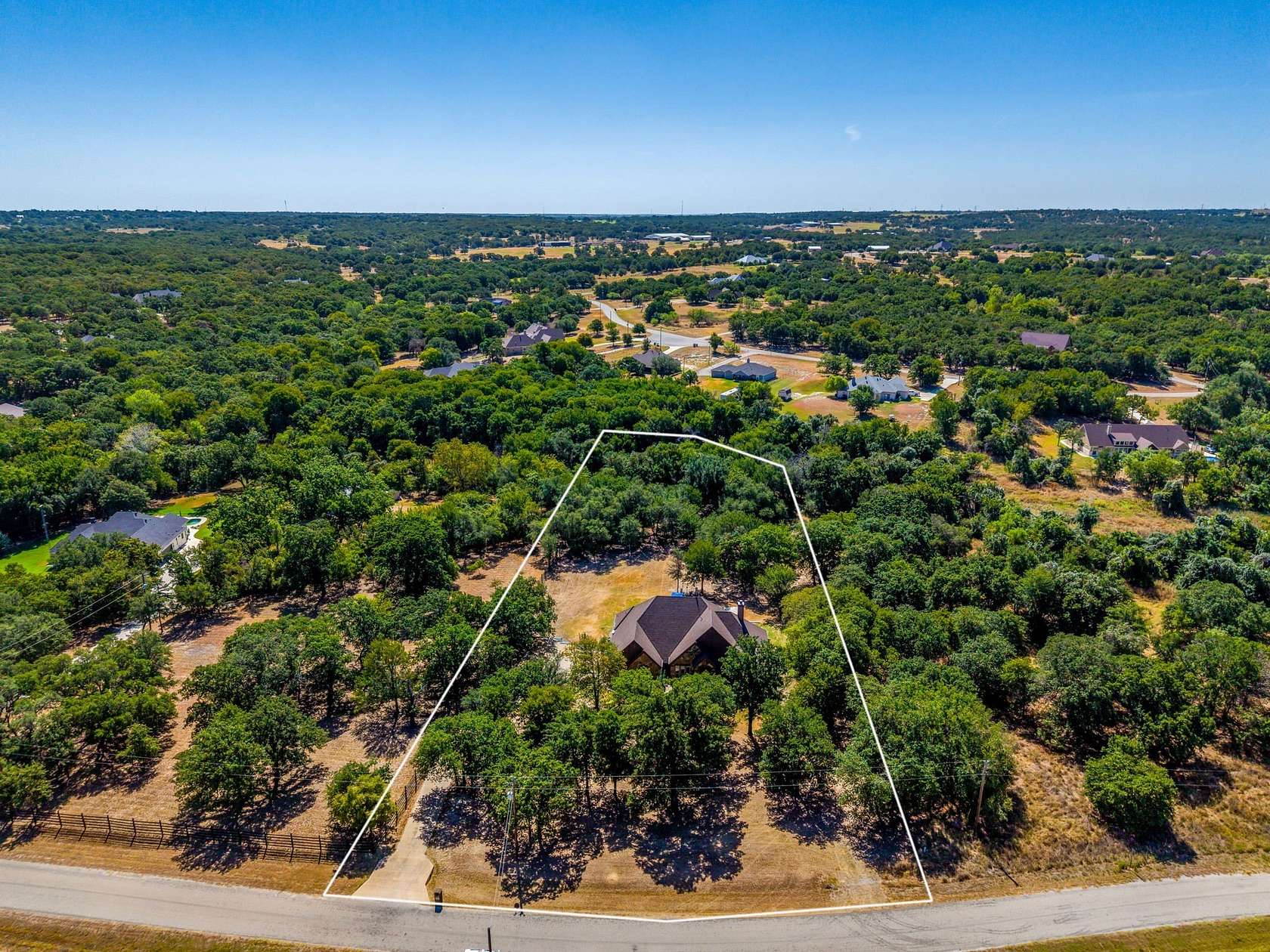2 Acres of Land with Home for Sale in Weatherford, Texas