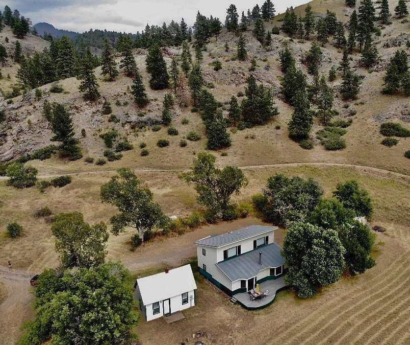 10.7 Acres of Recreational Land with Home for Sale in Cascade, Montana