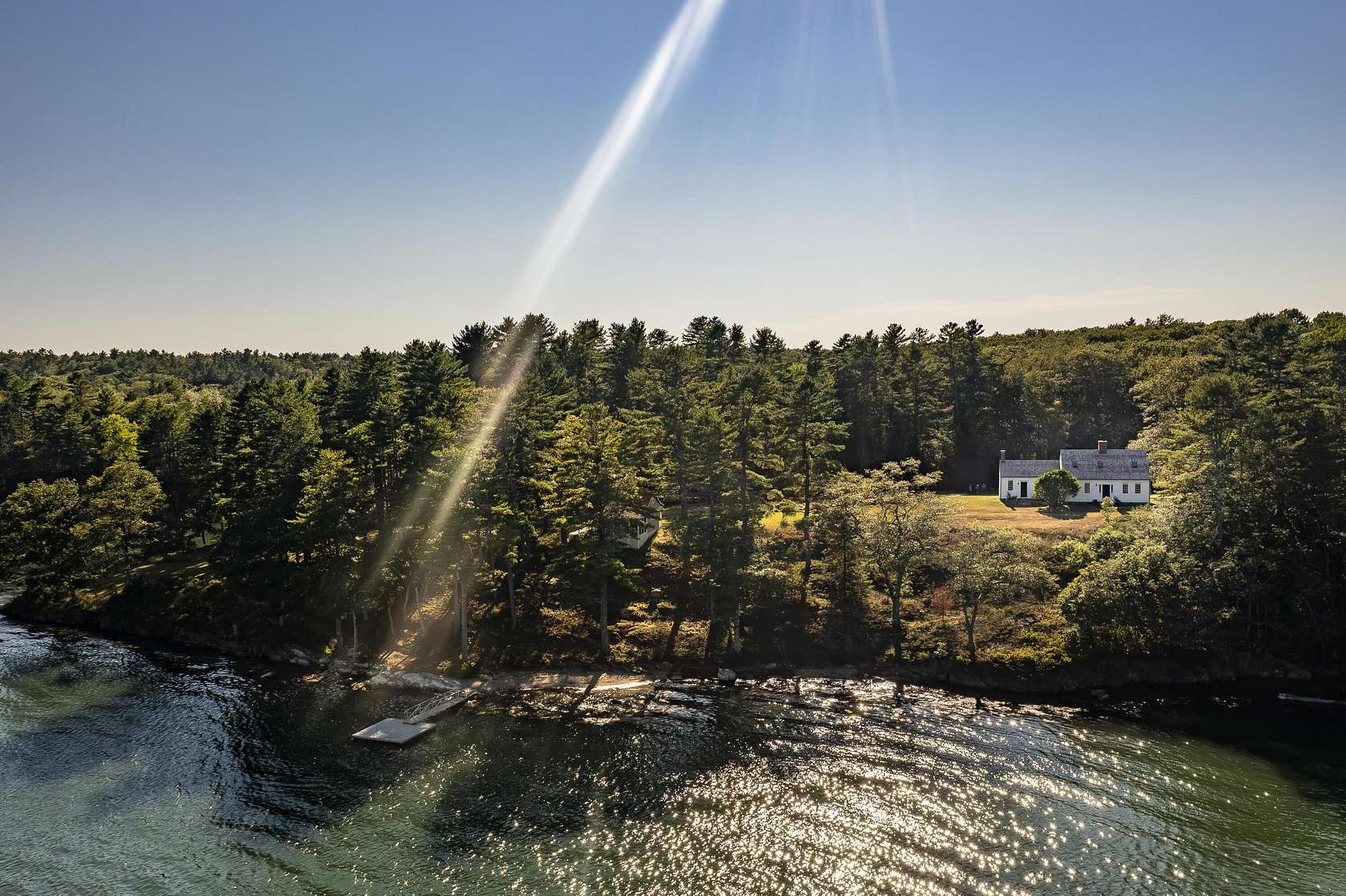 6.4 Acres of Land with Home for Sale in Westport Island, Maine