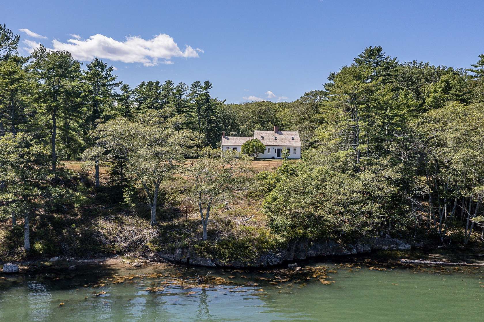 6.4 Acres of Land with Home for Sale in Westport Island, Maine