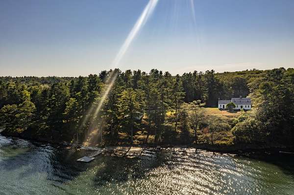 6.4 Acres of Land with Home for Sale in Westport Island, Maine