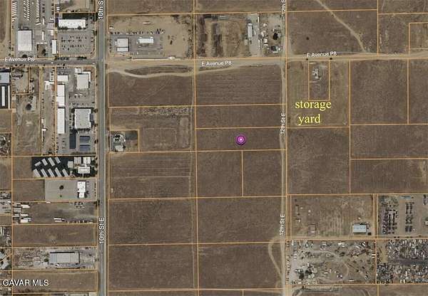 2.52 Acres of Commercial Land for Sale in Palmdale, California