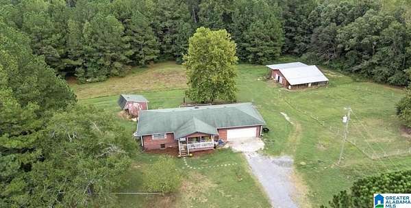 4.82 Acres of Land with Home for Sale in Hanceville, Alabama