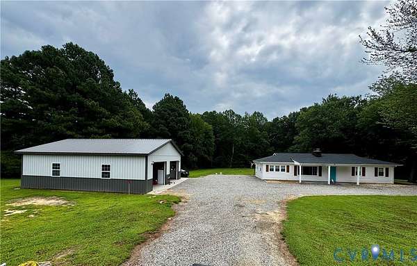 5 Acres of Land with Home for Sale in Amelia Court House, Virginia