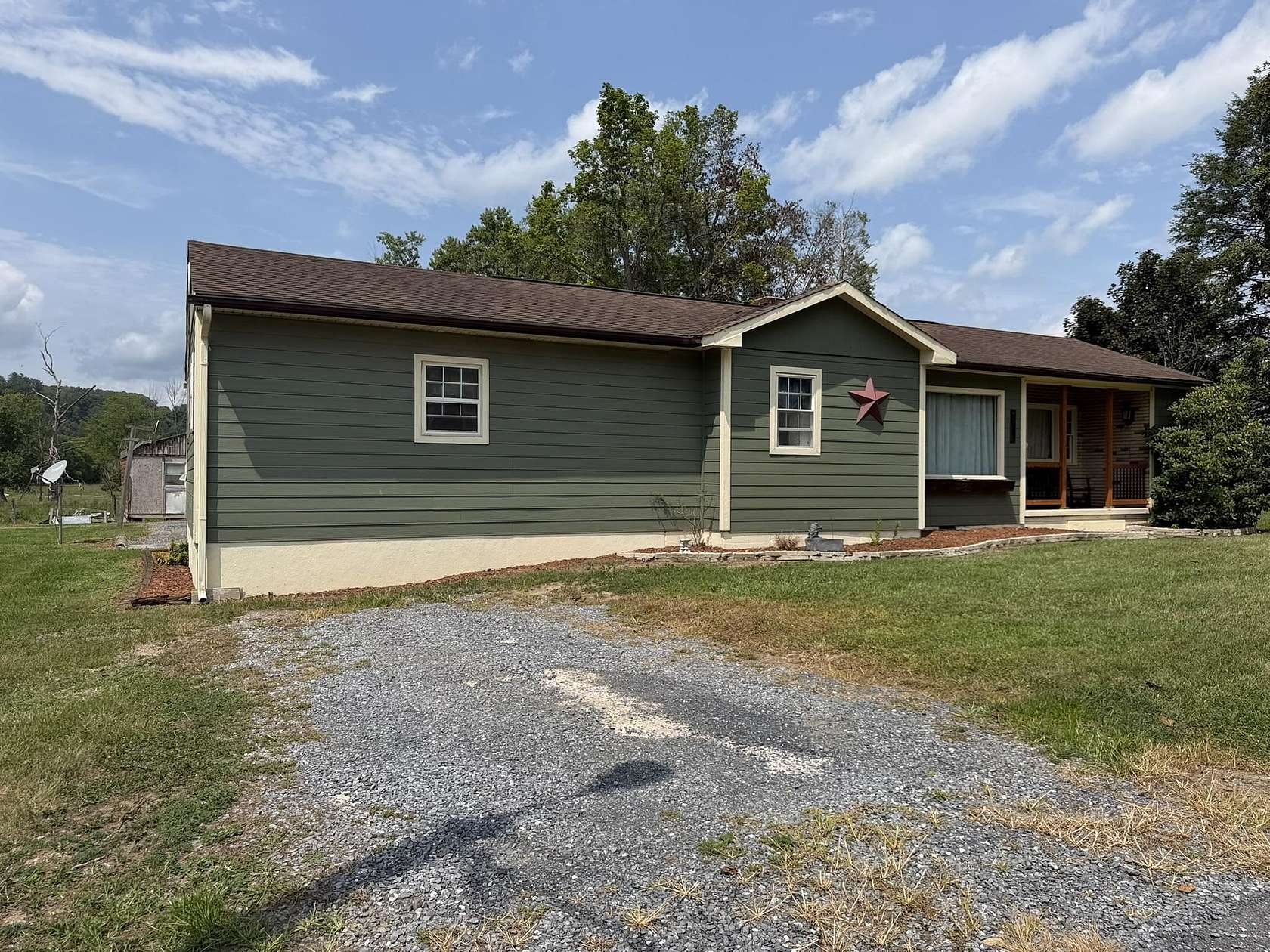 1.85 Acres of Land with Home for Sale in Craigsville, Virginia