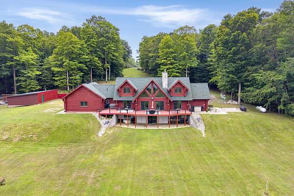 17 Acres of Land with Home for Sale in Manistee, Michigan