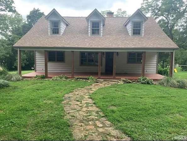 4.78 Acres of Land with Home for Sale in Huntingburg, Indiana