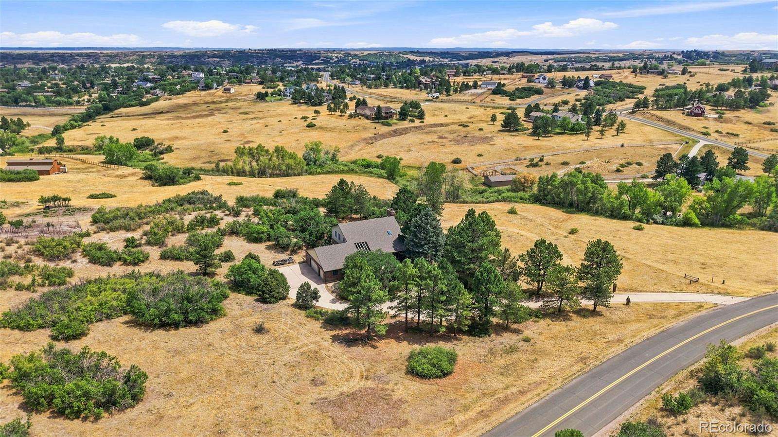 6.1 Acres of Land with Home for Sale in Castle Rock, Colorado