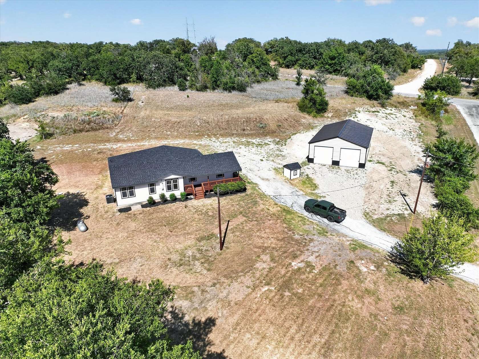 11.6 Acres of Land with Home for Sale in Springtown, Texas