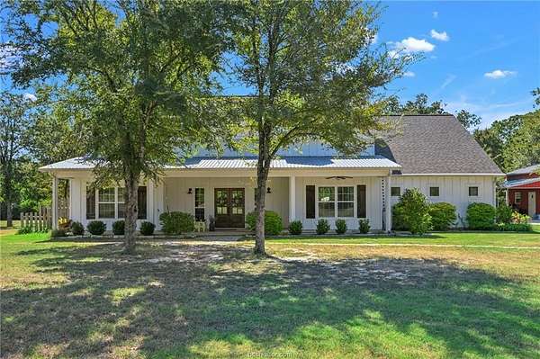 8 Acres of Land with Home for Sale in Iola, Texas