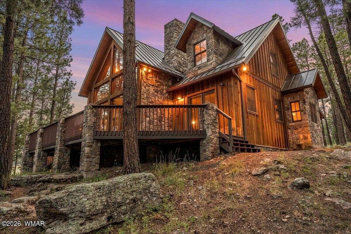 4.23 Acres of Land with Home for Sale in Alpine, Arizona