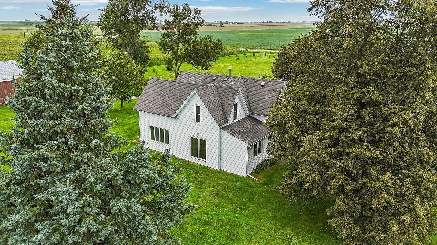 6 Acres of Land with Home for Sale in Nevada, Iowa