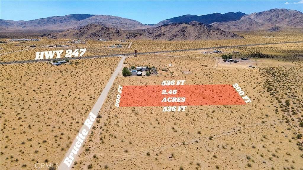 2.46 Acres of Residential Land for Sale in Lucerne Valley, California