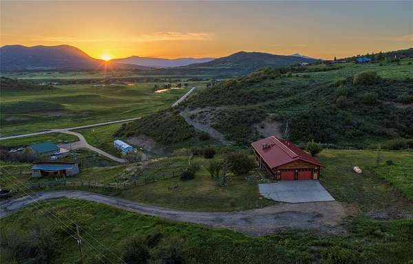 36.5 Acres of Land with Home for Sale in Steamboat Springs, Colorado