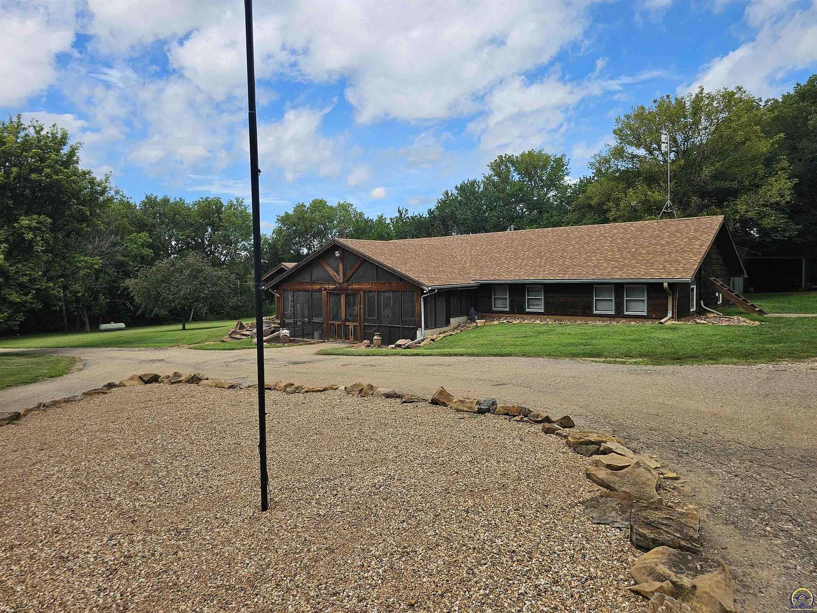 8.1 Acres of Land with Home for Sale in Silver Lake, Kansas