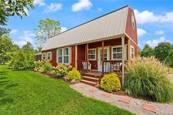 3.25 Acres of Land with Home for Sale in Milltown, Indiana