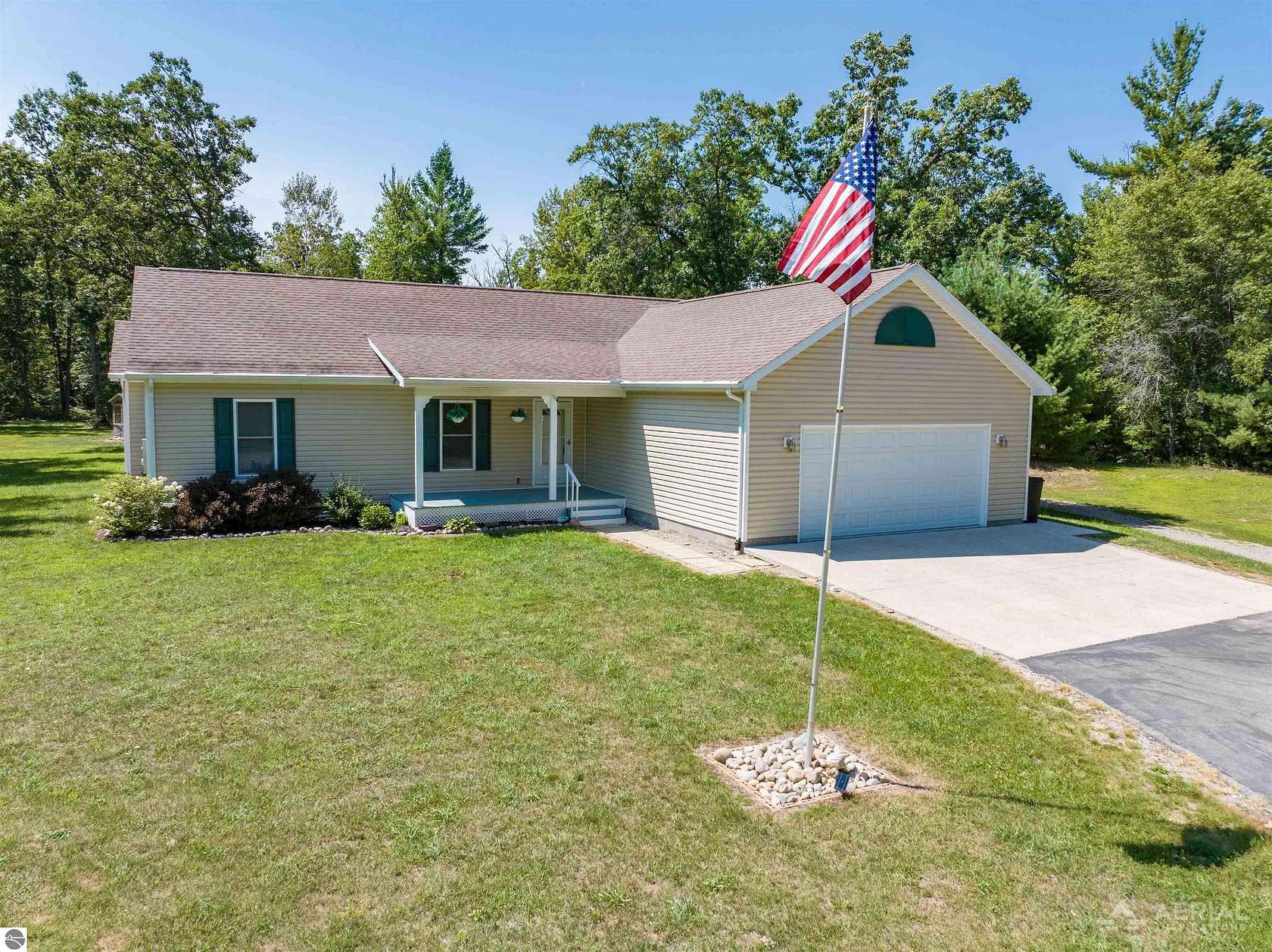 10 Acres of Land with Home for Sale in South Branch, Michigan
