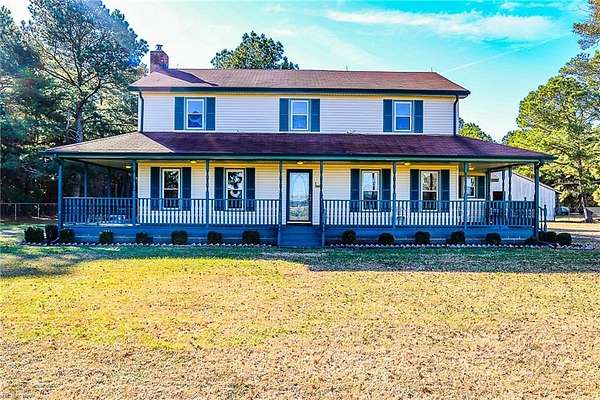 41.6 Acres of Land with Home for Sale in Suffolk, Virginia