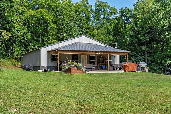 204 Acres of Land with Home for Sale in Goodman, Missouri