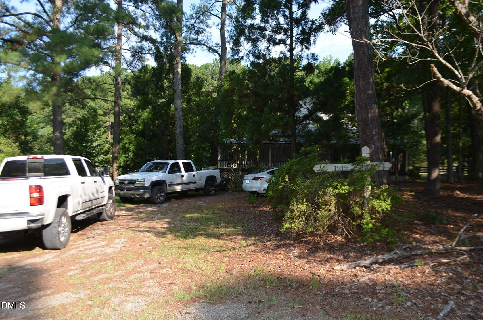 4.2 Acres of Land with Home for Lease in Holly Springs, North Carolina