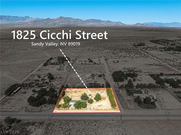 2 Acres of Land with Home for Sale in Sandy Valley, Nevada