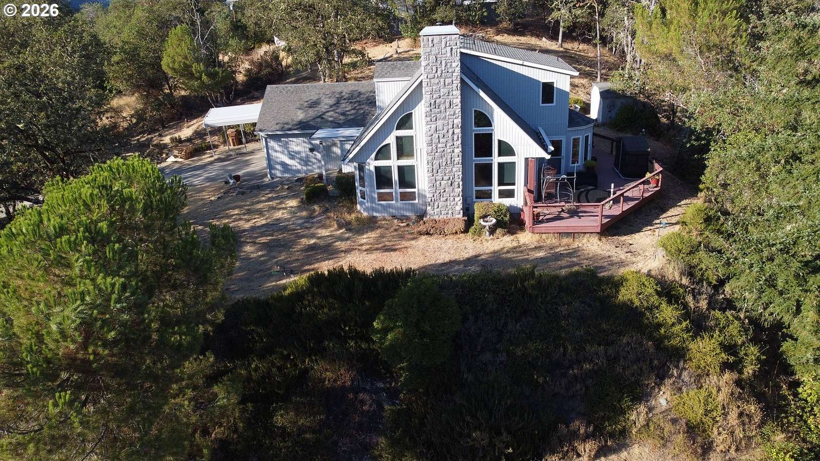5 Acres of Land with Home for Sale in Riddle, Oregon