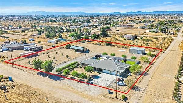 2 Acres of Land with Home for Sale in Phelan, California