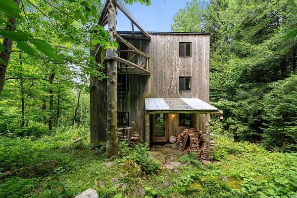 17.3 Acres of Land with Home for Sale in Waterbury, Vermont
