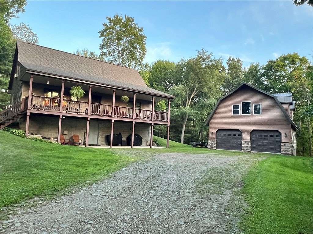 6.5 Acres of Land with Home for Sale in Corning, New York