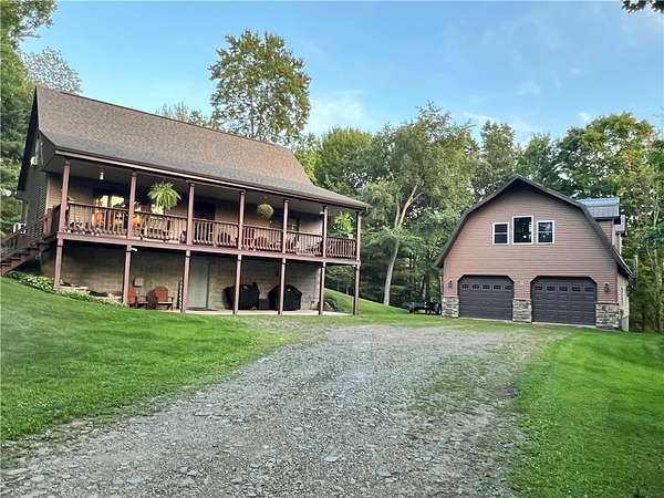 6.5 Acres of Land with Home for Sale in Corning, New York